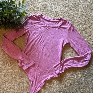 Balance Athletica Vitality pink bodysuit